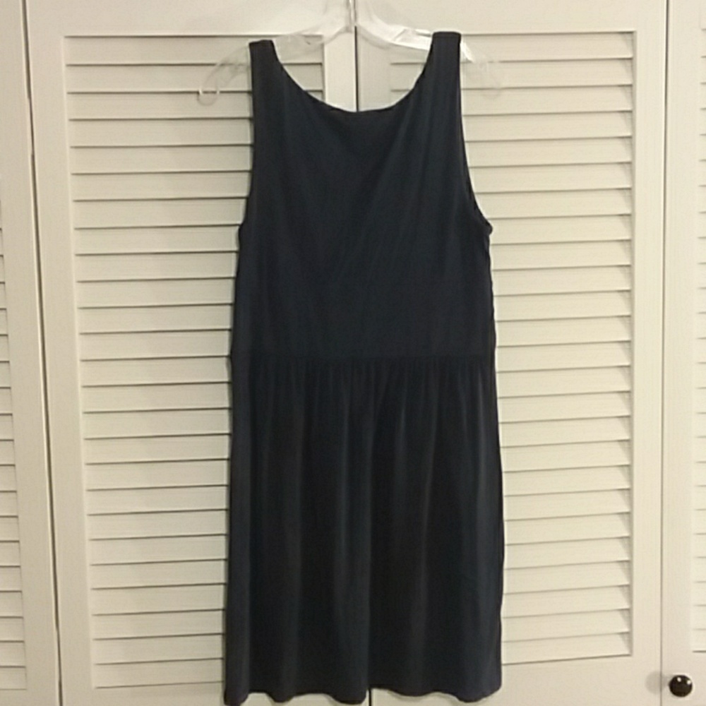 5 for $20! Willi Smith Blue Sleeveless Dress - Picture 6 of 7